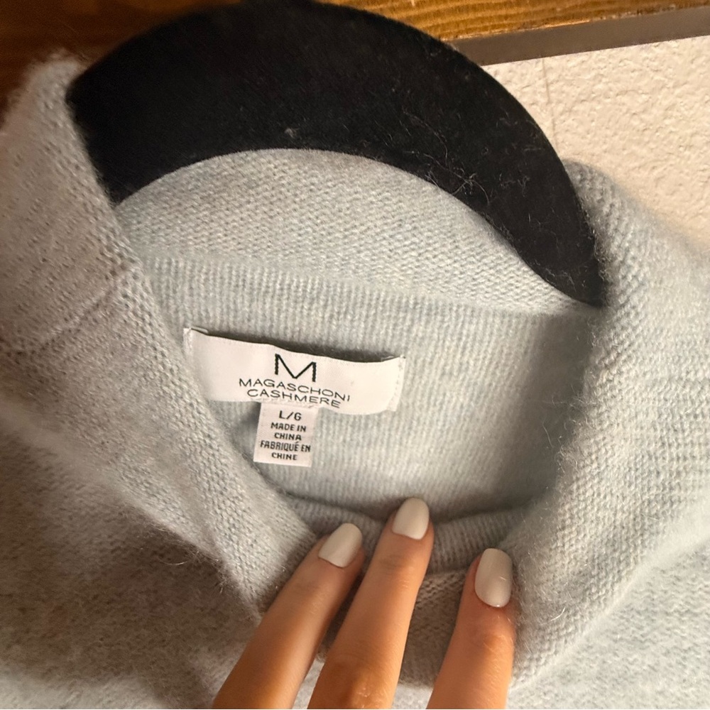 SOFT Magaschoni Cashmere funnel neck sweater